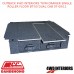 OUTBACK 4WD INTERIORS TWIN DRAWER SINGLE ROLLER FLOOR BT-50 DUAL CAB 07-09/11